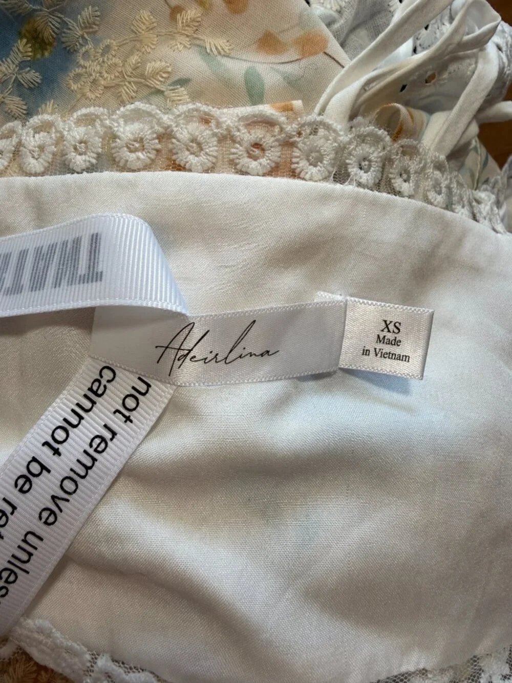 NWT Adeirlina Seaside Matching Set Mini Skirt and Crop Top XS